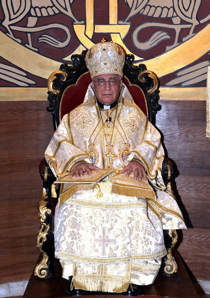 Patriarca-Yousseff-sul-trono-al-Cairo